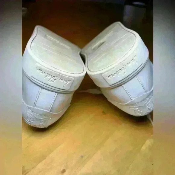 Sam Edelman Ethyl Sneakers, White Leather, Lace-up Tennis Shoes, Women's Size 8 - Picture 12 of 13